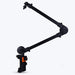 360° Rotating Microphone Boom Arm — Adjustable Aluminium Desk Stand for Streaming