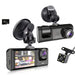 1080P Dual Dash Cam — Front and Interior with IR Night Vision