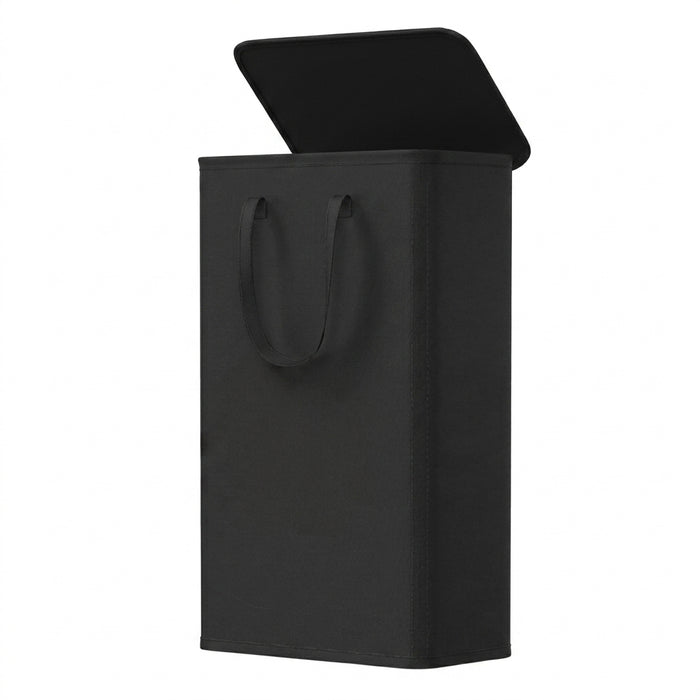 65L Covered Laundry Basket — Foldable, Space-Saving & Portable (Oxford)