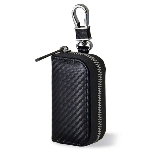 RFID Faraday Key Fob Pouch – PU Leather Signal Blocking Case