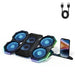 Gaming Laptop Cooler Pad — Six Fans, 15.6in Adjustable Stand with RGB & 2 USB Ports