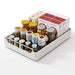 Metal Slide‑Rail Pull‑Out Cabinet Organiser with Self‑Adhesive Base