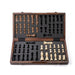 Magnetic Wooden Chess Set 39.37cm (15.5in) Folding Travel Board with 2 Extra Queens