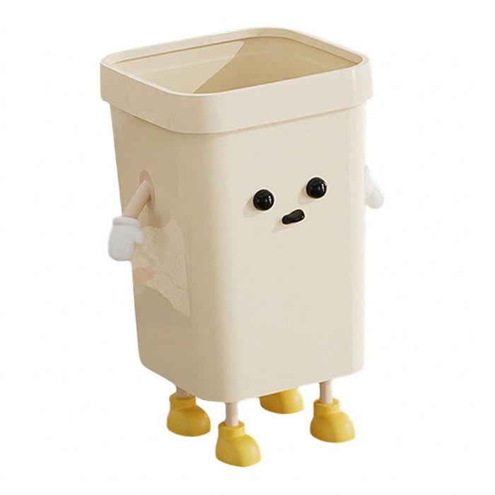 Creative Cute Trash Can — Open-Top Compost Bucket & Dustbin for Home